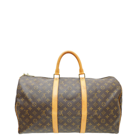 Louis Vuitton Monogram Keepall 50 Bag