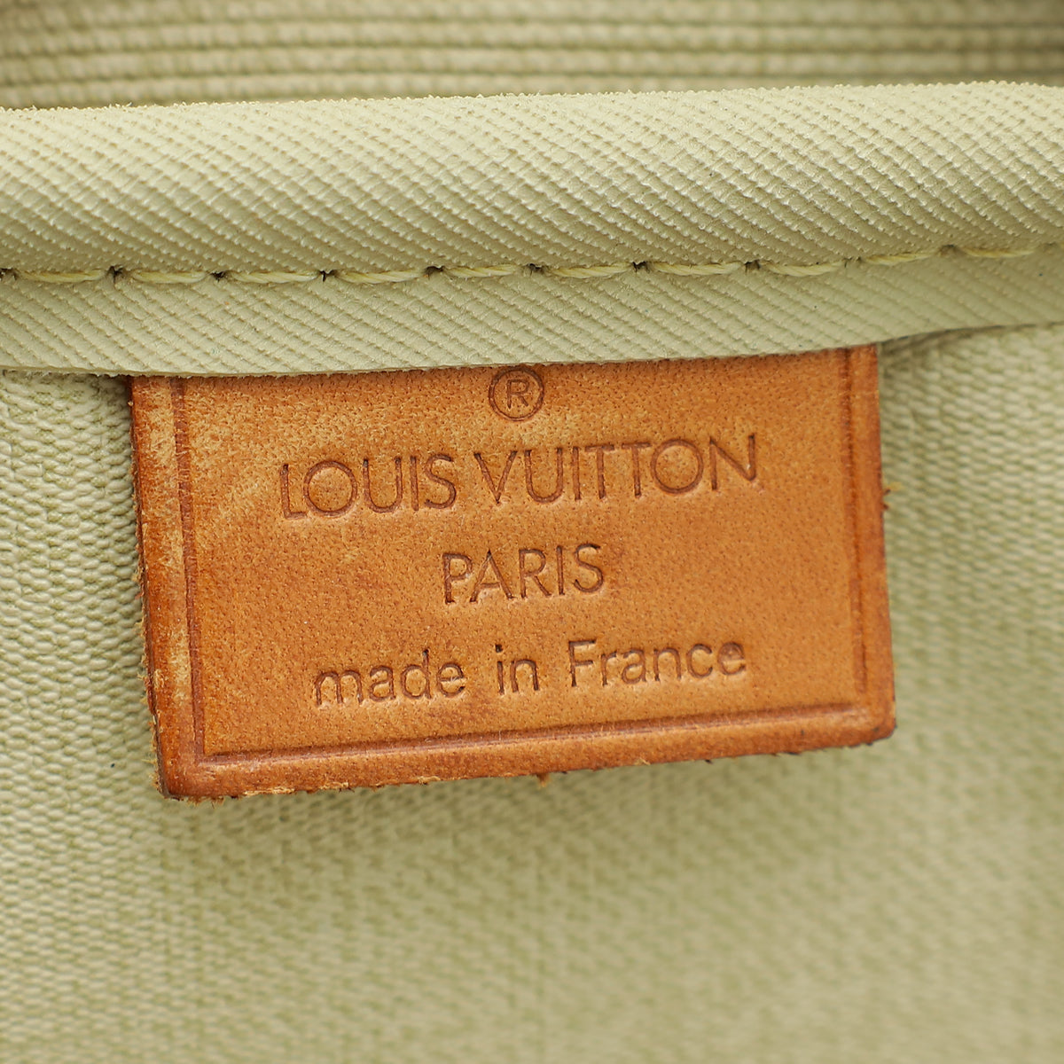 Louis Vuitton Brown Monogram Deauville Tote Bag