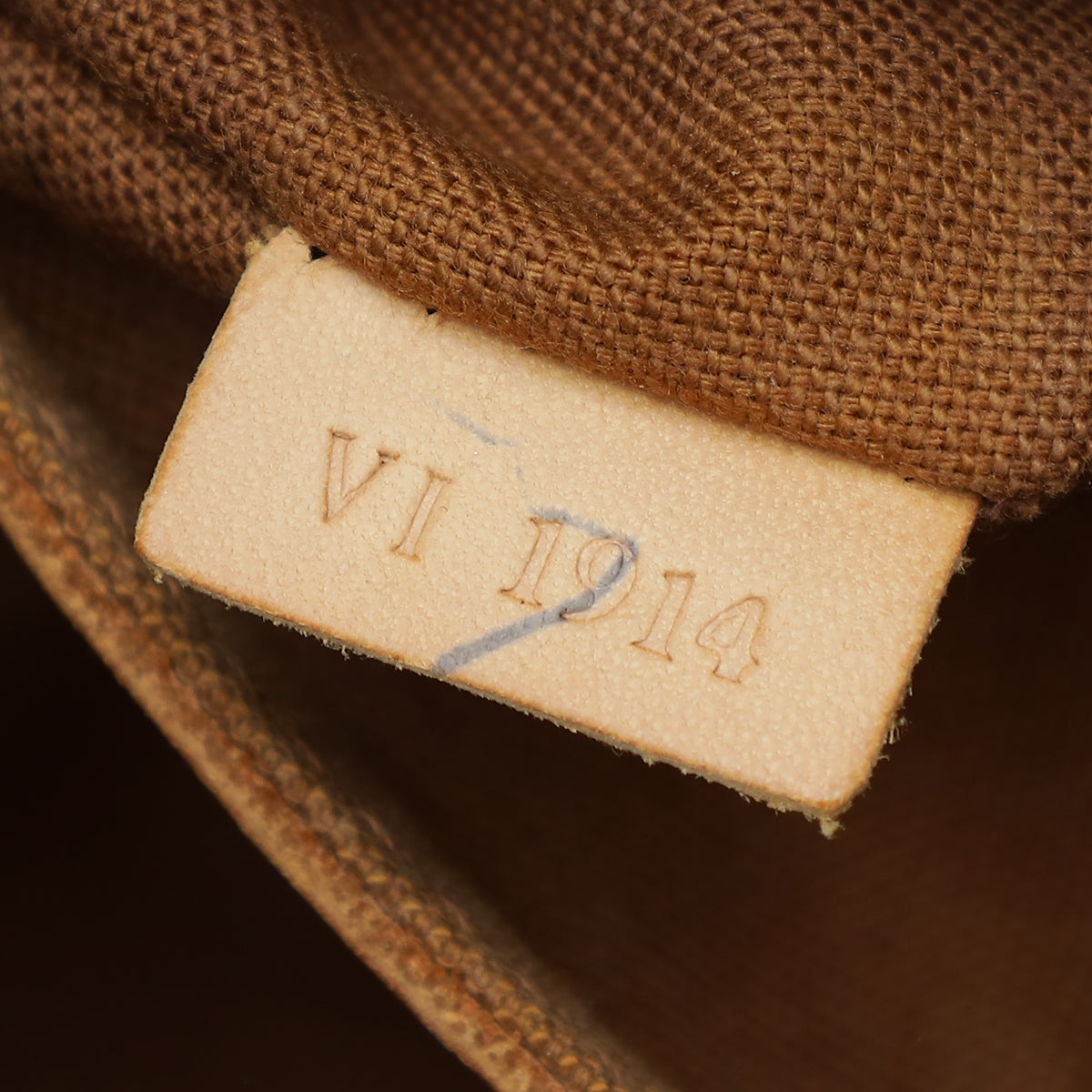 Louis Vuitton Brown Monogram Alma PM Bag