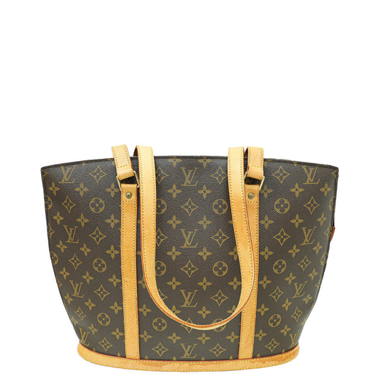 Louis Vuitton Brown Monogram Babylone Tote Bag