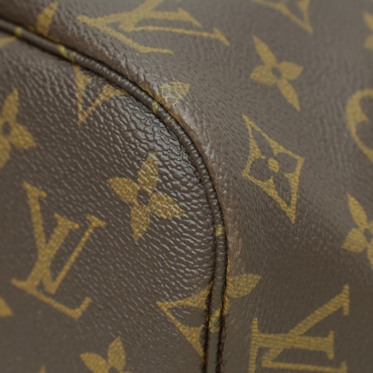 Louis Vuitton Brown Monogram My LV Neverfull MM Bag W/ T.C Initials