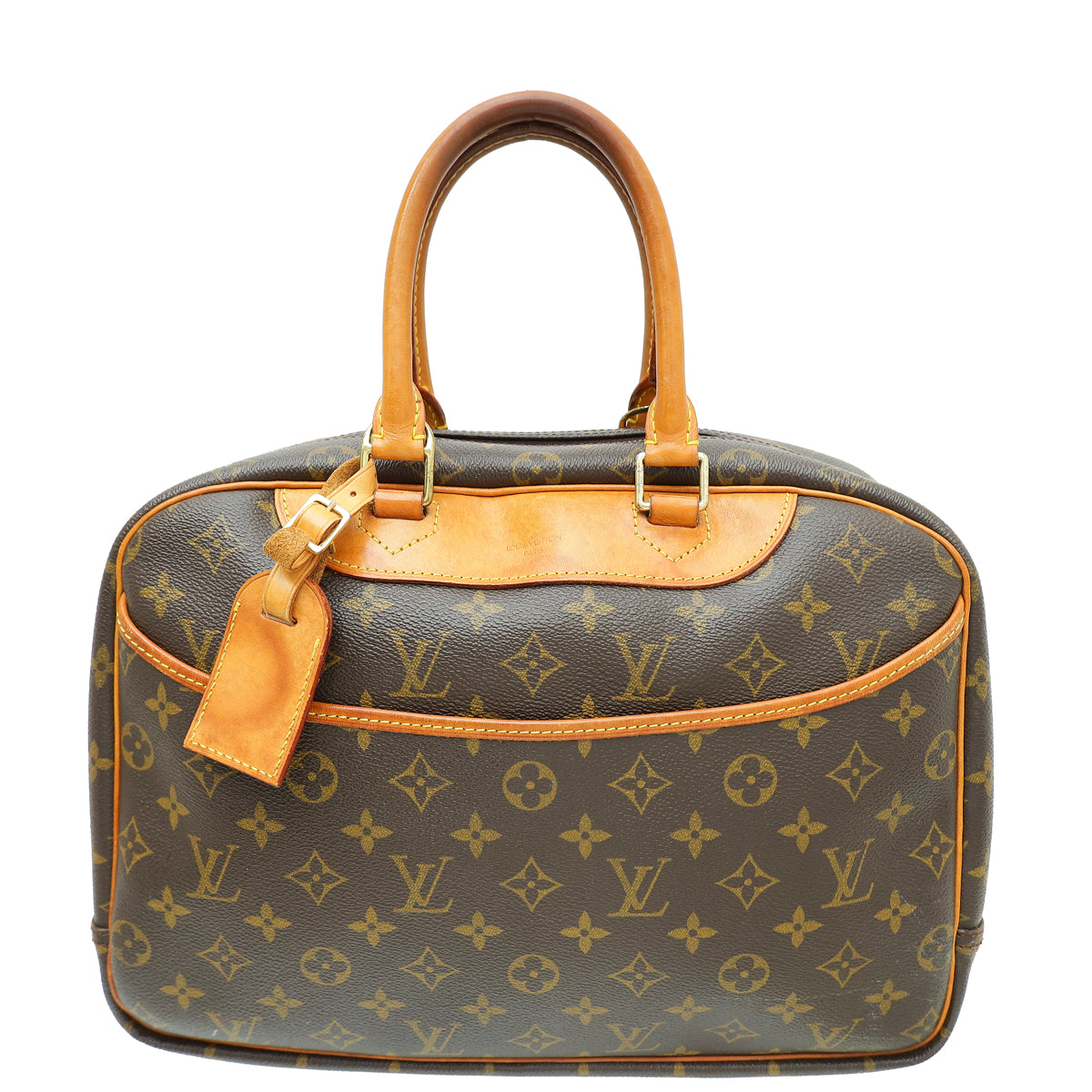 Louis Vuitton Brown Monogram Deauville Bag