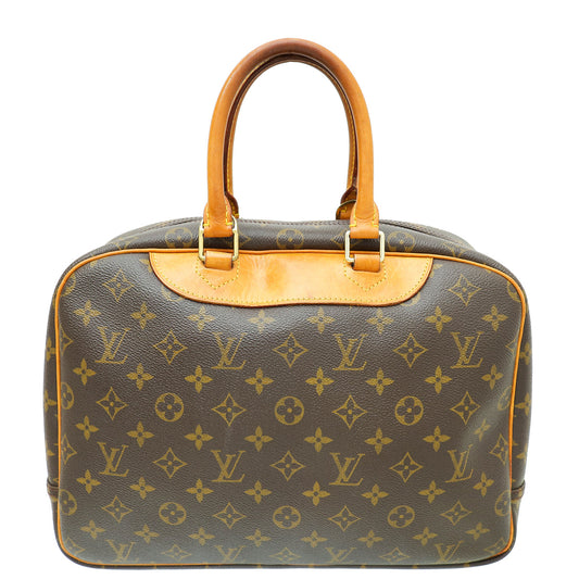 Louis Vuitton Brown Monogram Deauville Bag