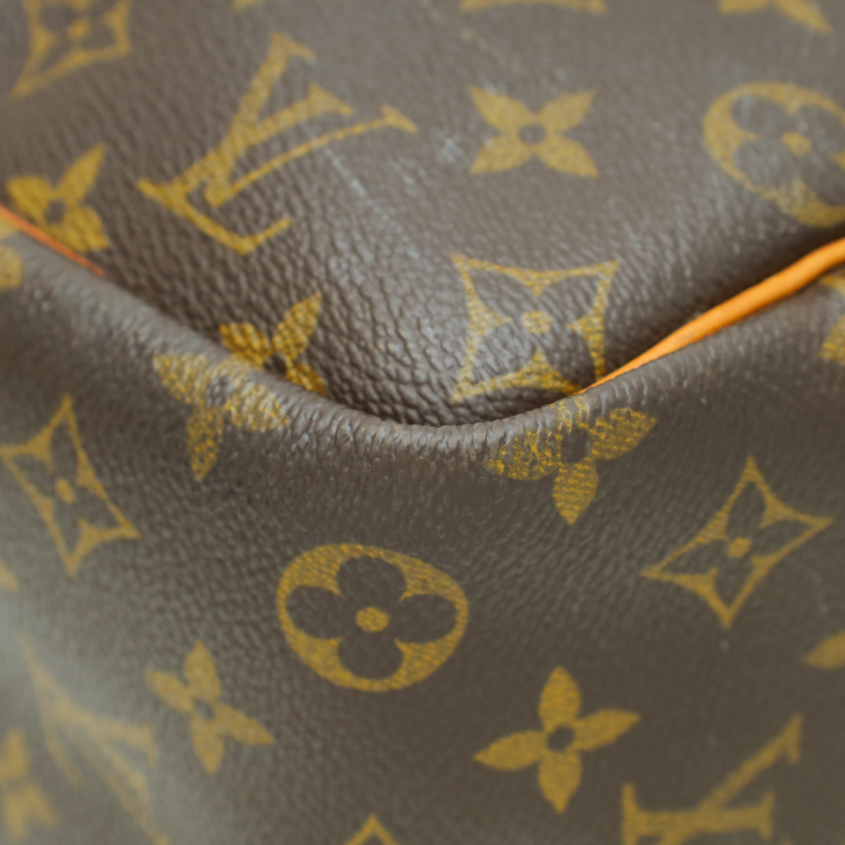 Louis Vuitton Brown Monogram Deauville Bag