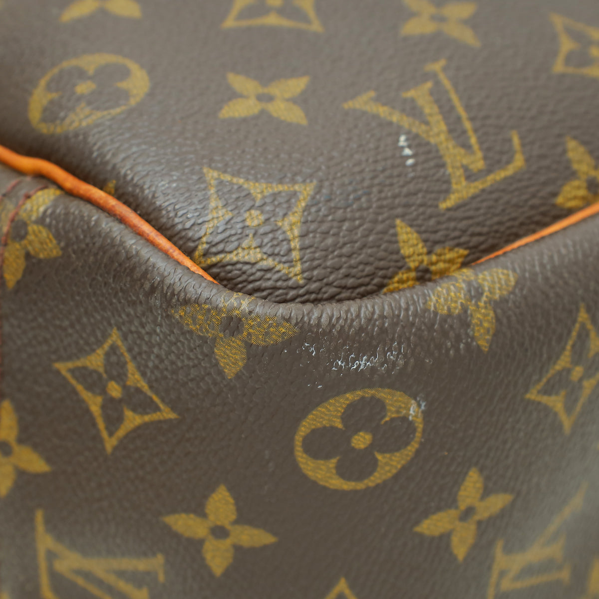 Louis Vuitton Brown Monogram Deauville Bag