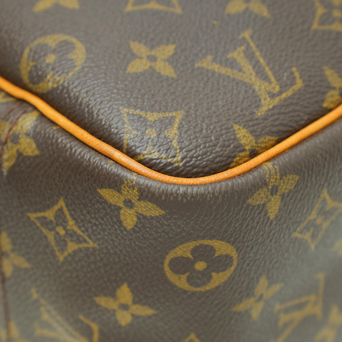 Louis Vuitton Brown Monogram Deauville Bag