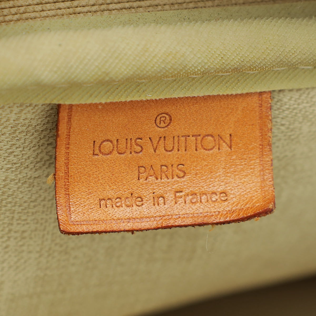 Louis Vuitton Brown Monogram Deauville Bag