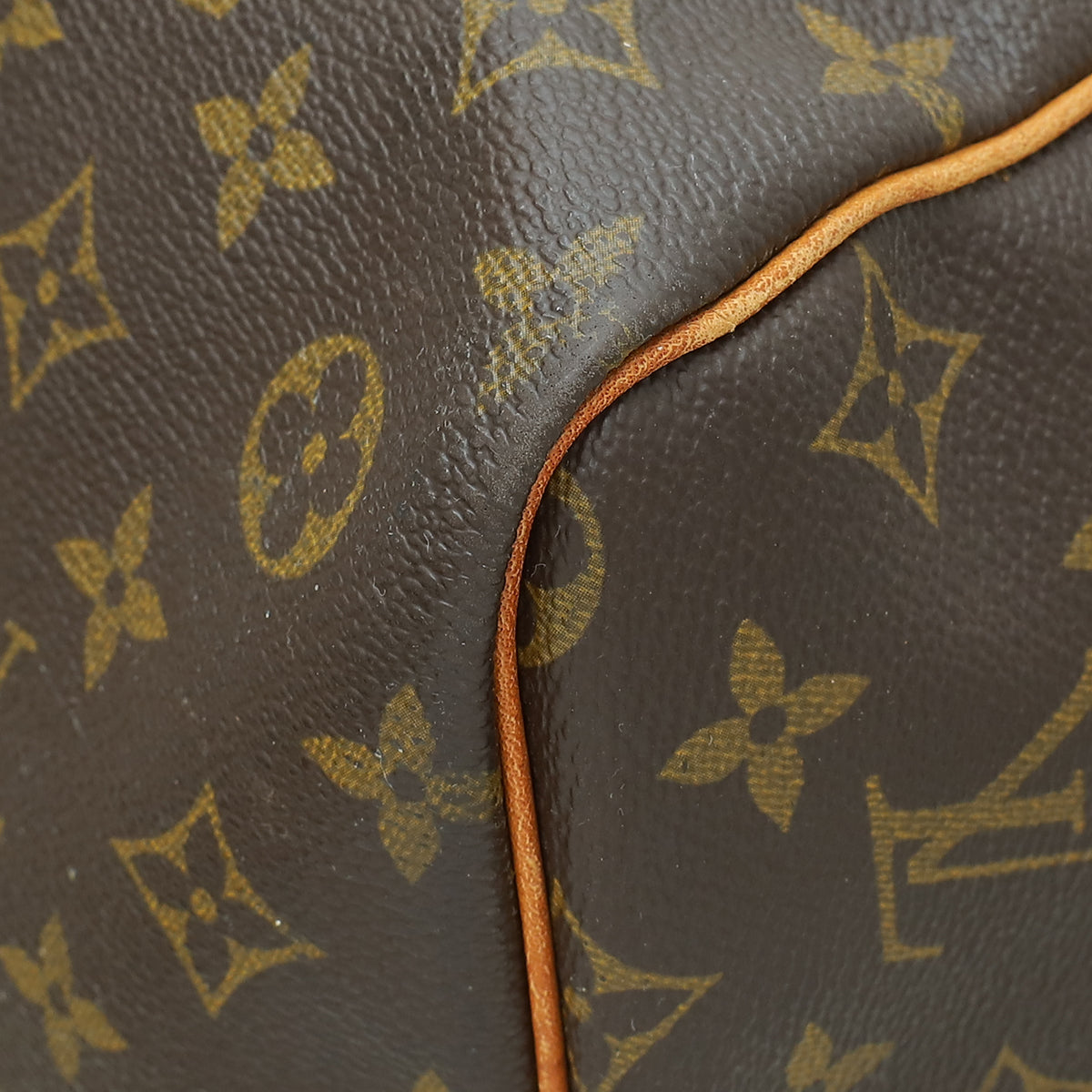 Louis Vuitton Brown Monogram Keepall 60 Bag