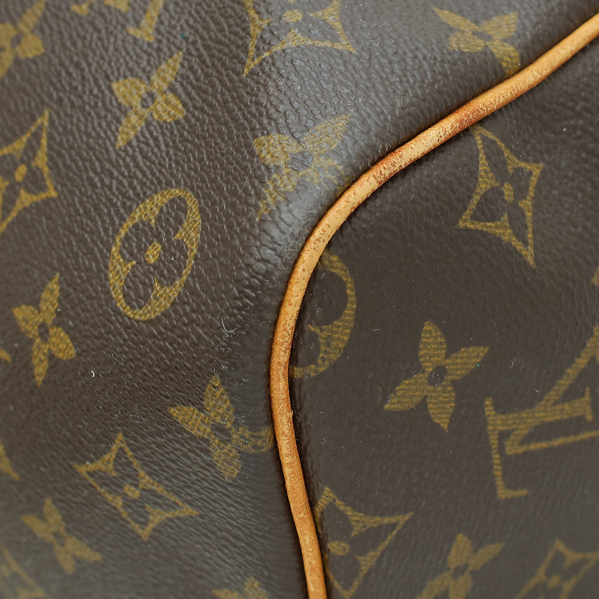 Louis Vuitton Brown Monogram Keepall 60 Bag