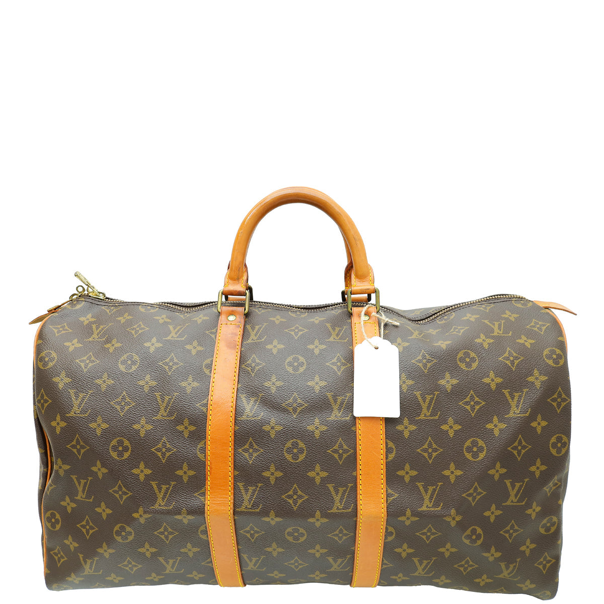 Louis Vuitton Brown Monogram Keepall 50 Bag