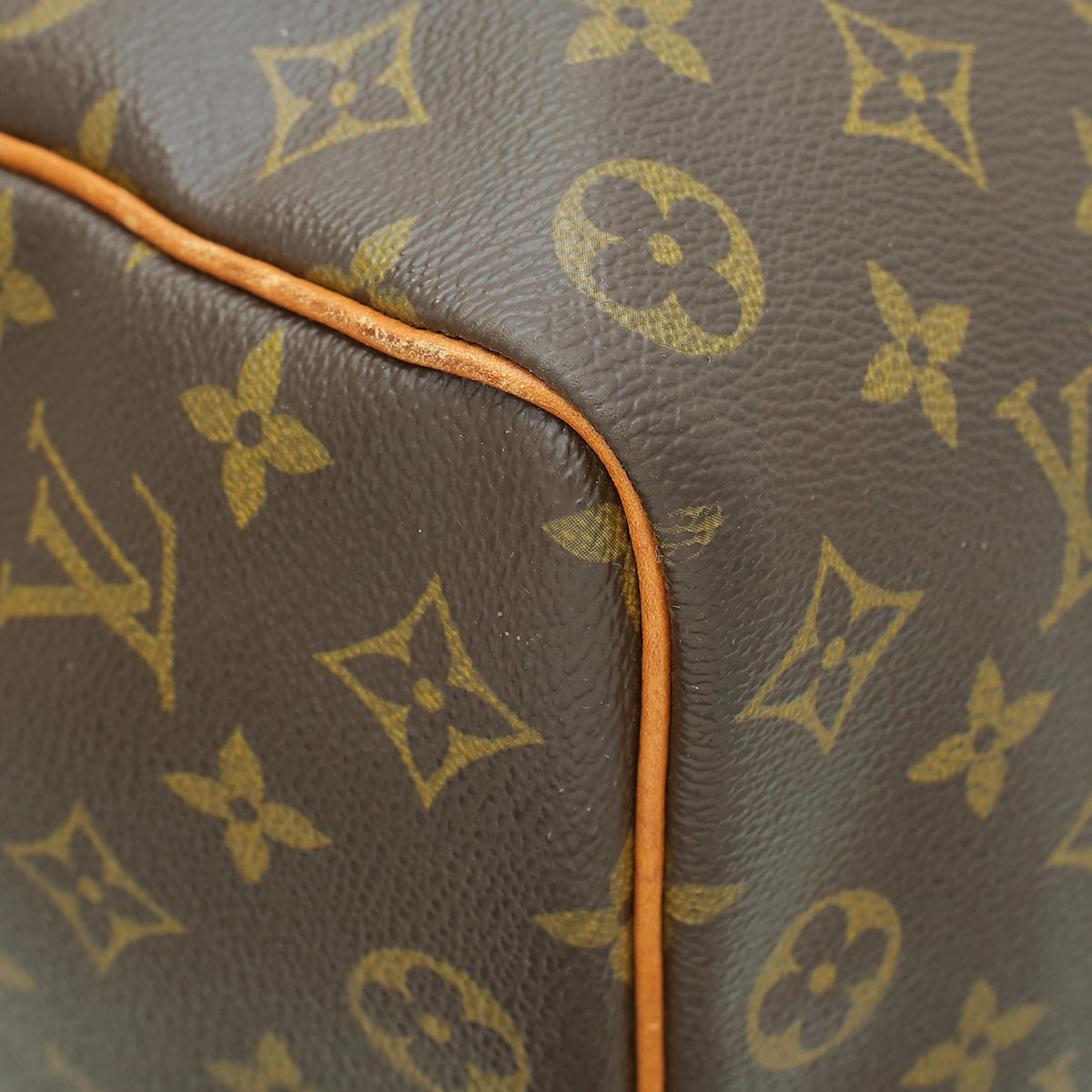 Louis Vuitton Brown Monogram Keepall 50 Bag