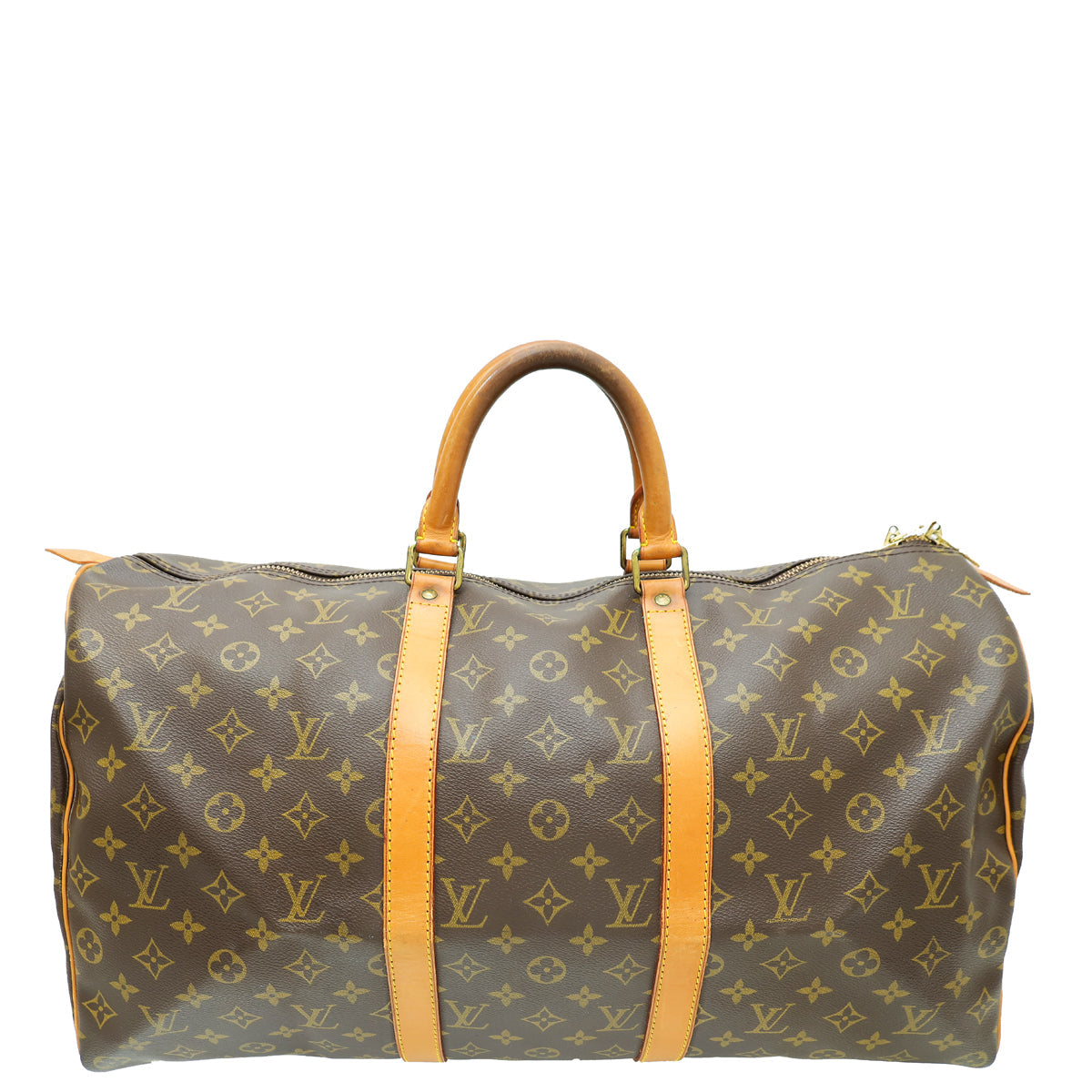 Louis Vuitton Brown Monogram Keepall 50 Bag