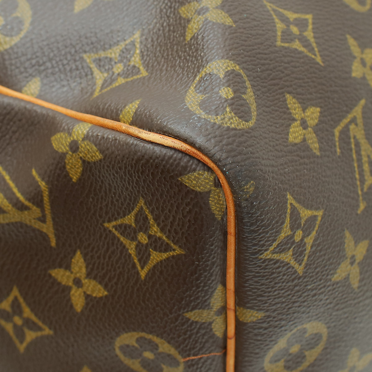 Louis Vuitton Brown Monogram Keepall 50 Bag