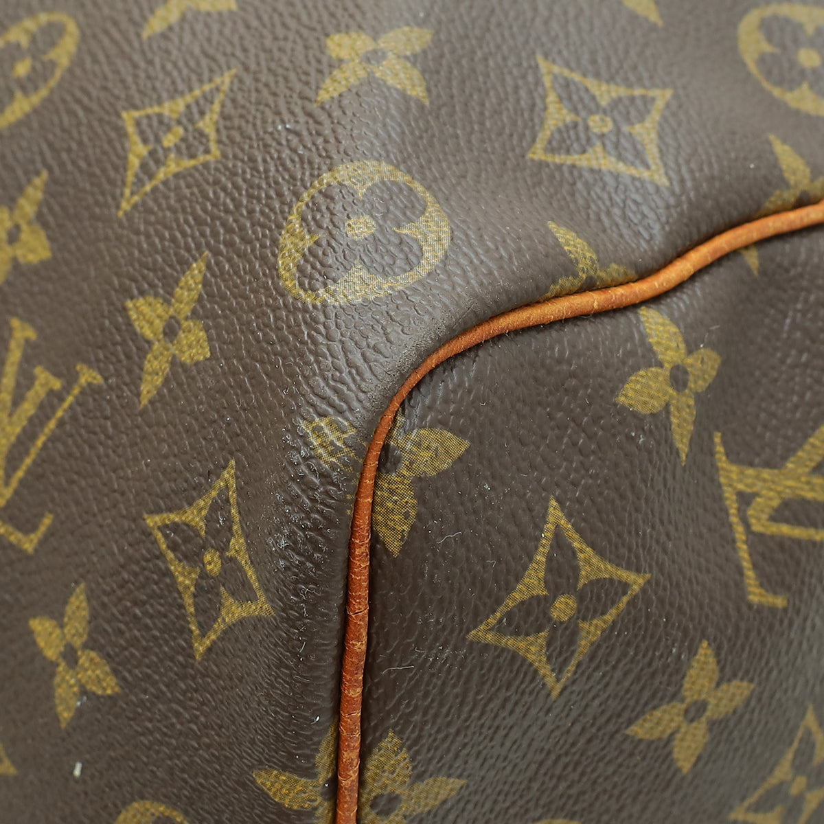 Louis Vuitton Brown Monogram Keepall 50 Bag