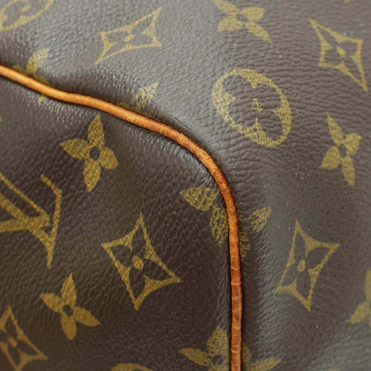 Louis Vuitton Brown Monogram Keepall 50 Bag