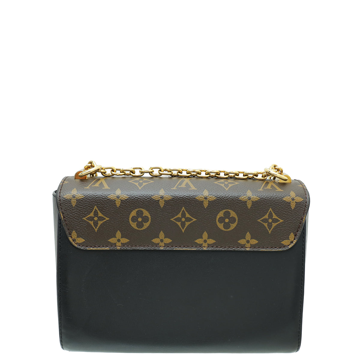 Louis Vuitton Bicolor Veau Satin Monogram Twist MM Bag