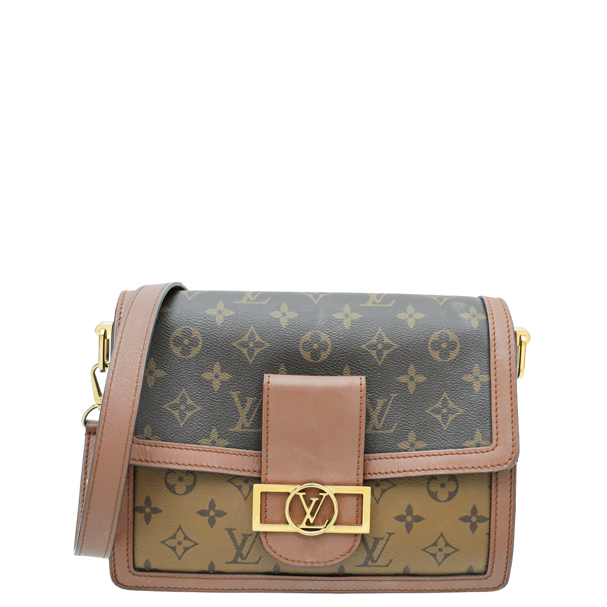 Louis Vuitton Monogram Reverse Dauphine MM Bag