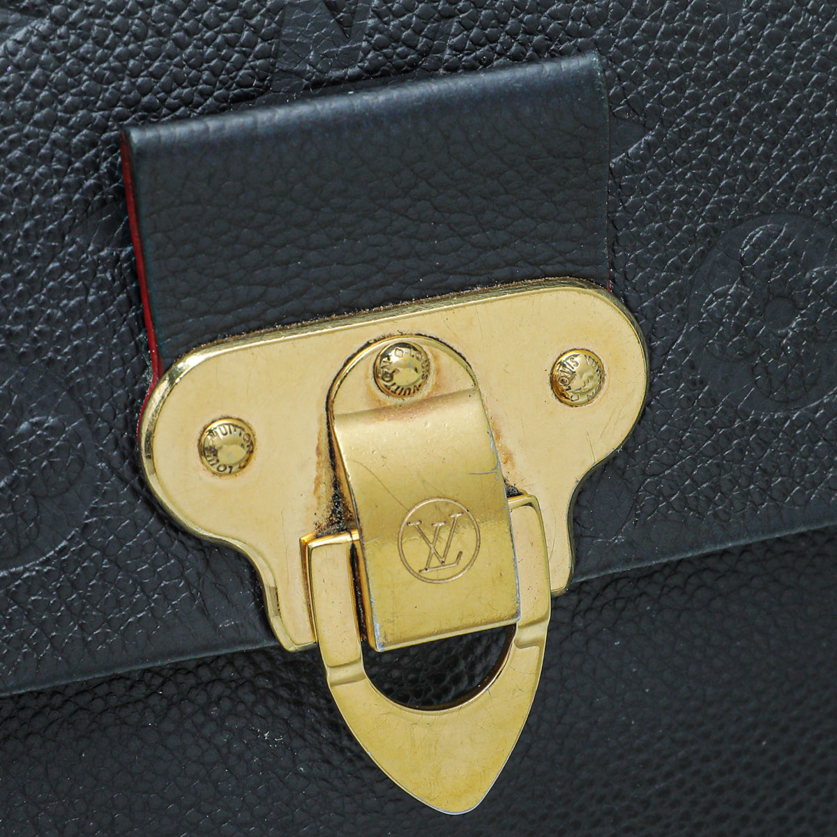 Louis Vuitton Blue Marine Monogram Empreinte Vavin PM Bag