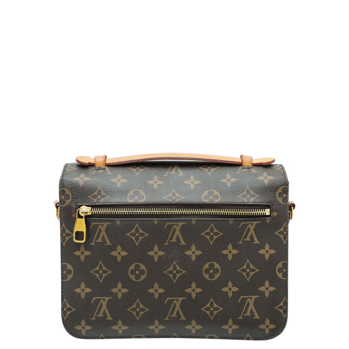 Louis Vuitton Brown Monogram Pochette Metis Bag