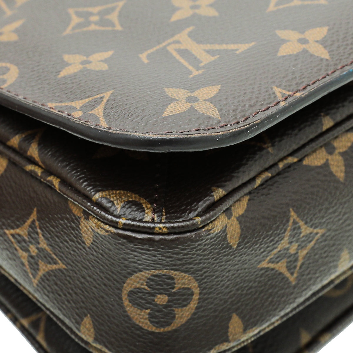 Louis Vuitton Brown Monogram Pochette Metis Bag