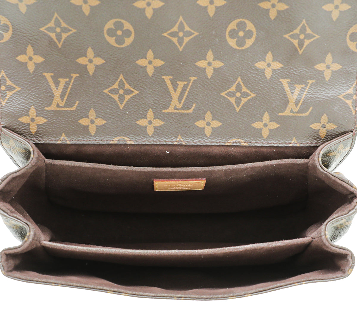 Louis Vuitton Brown Monogram Pochette Metis Bag