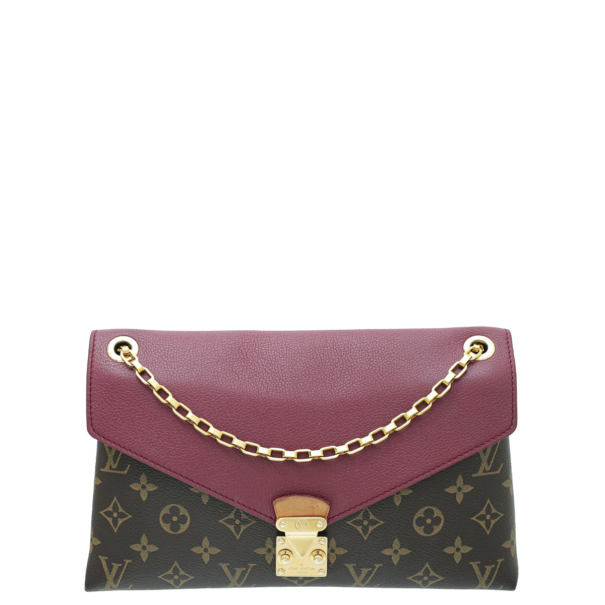 Louis Vuitton Bicolor Monogram Pallas Chain Bag