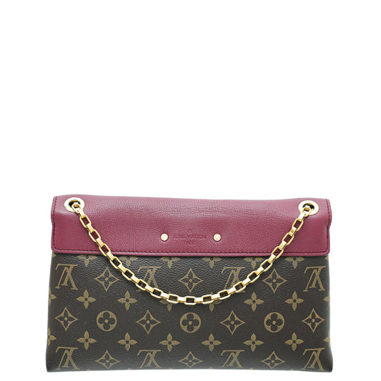 Louis Vuitton Bicolor Monogram Pallas Chain Bag