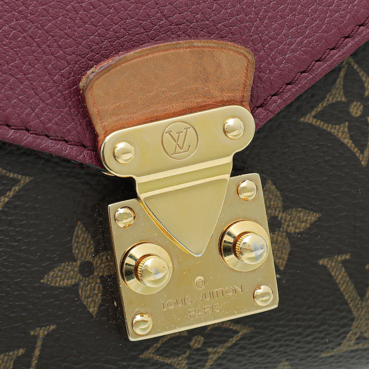 Louis Vuitton Bicolor Monogram Pallas Chain Bag