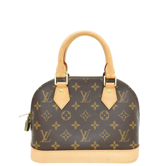 Louis Vuitton Brown Monogram Alma BB Bag