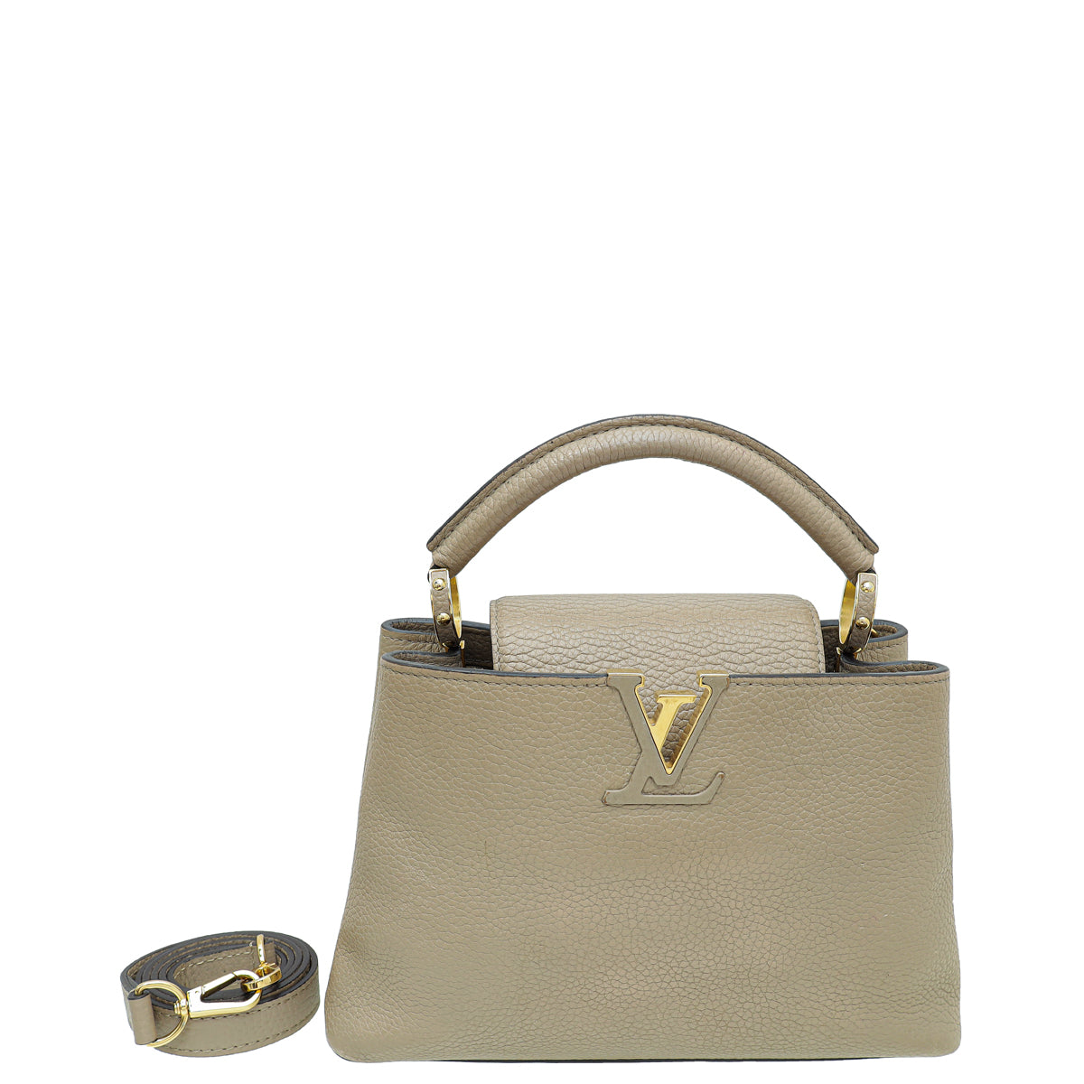 Louis Vuitton Beige Capucine BB Bag