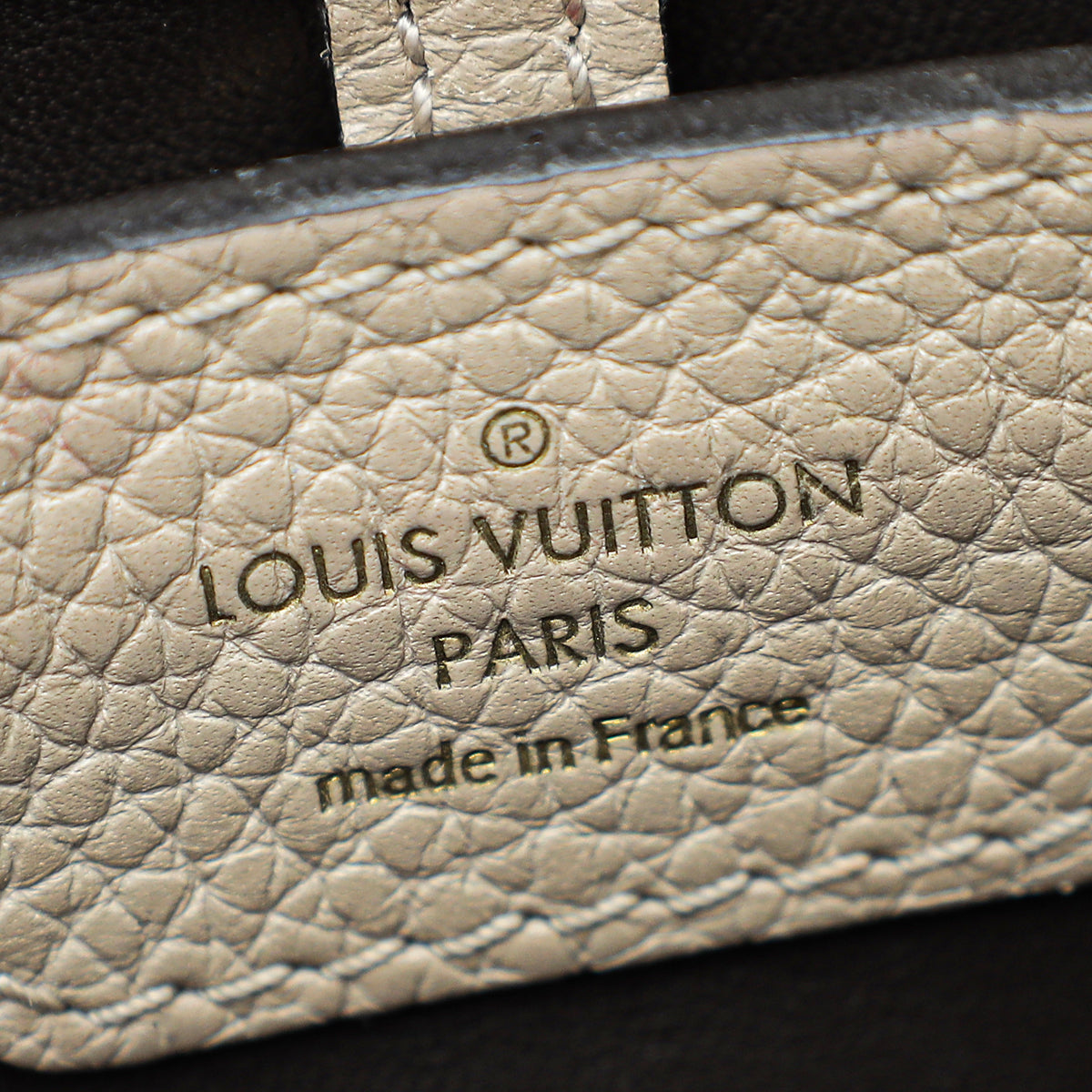 Louis Vuitton Beige Capucine BB Bag