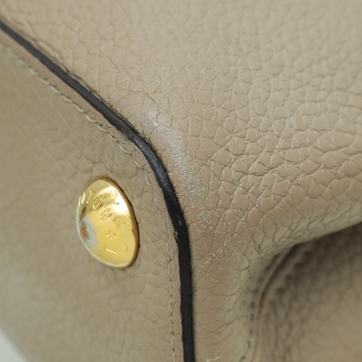 Louis Vuitton Beige Capucine BB Bag