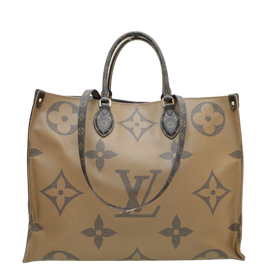 Louis Vuitton Monogram Reverse Onthego GM Bag