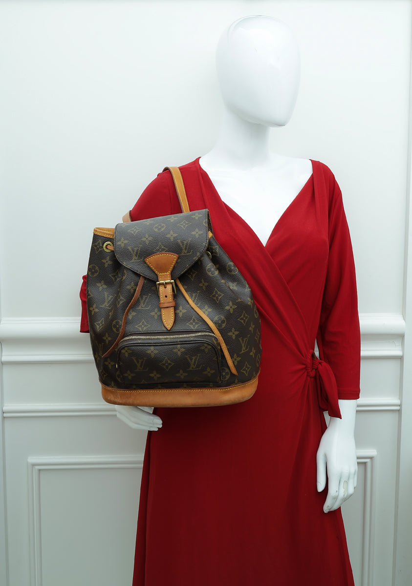 Louis Vuitton Monogram Montsouris MM Backpack Bag