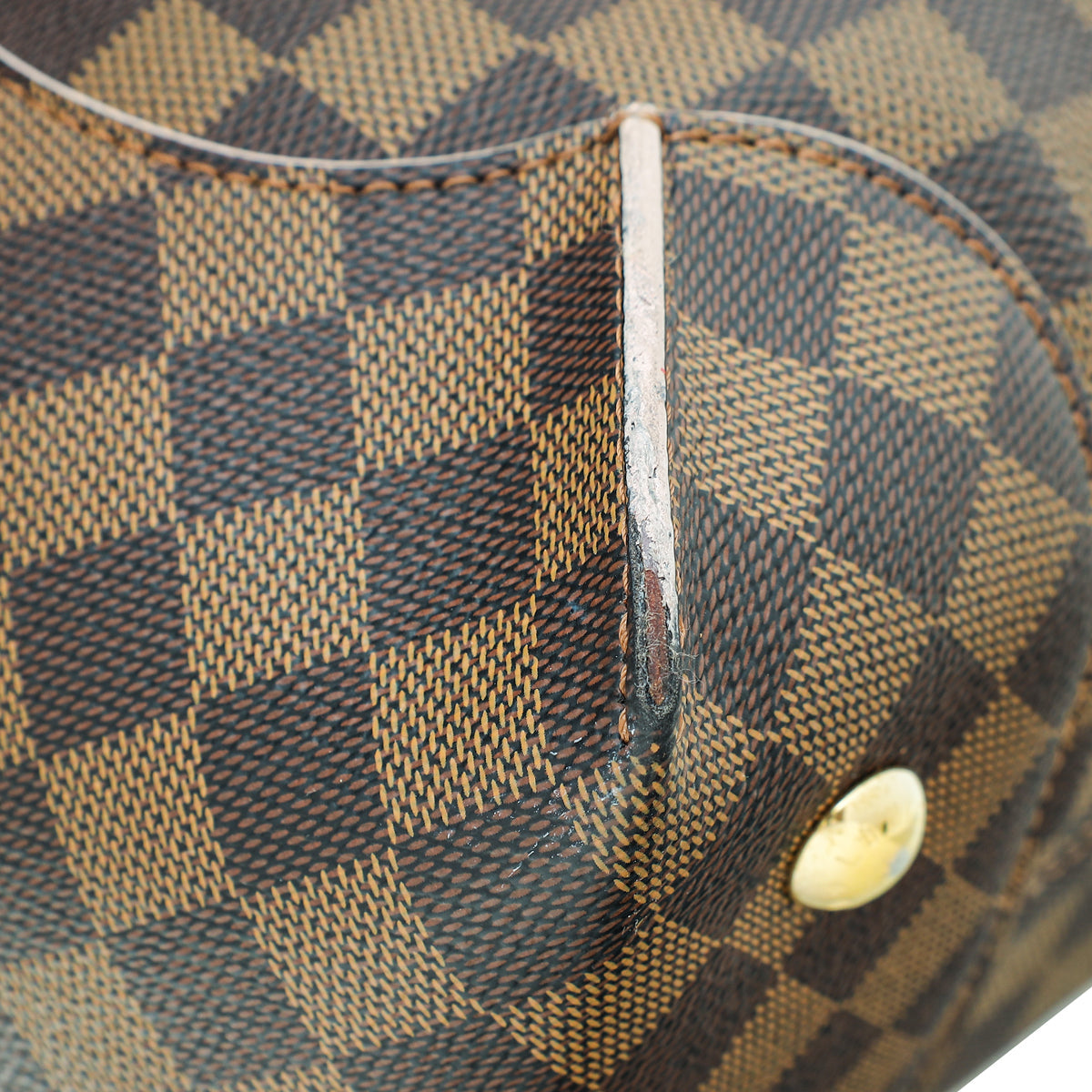 Louis Vuitton Ebene Caissa Hobo Bag