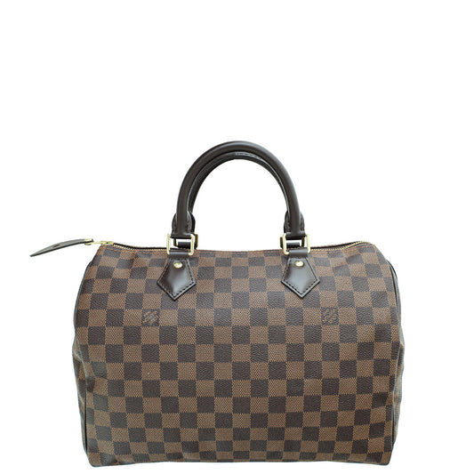 Louis Vuitton Damier Ebene Speedy 30 Bag