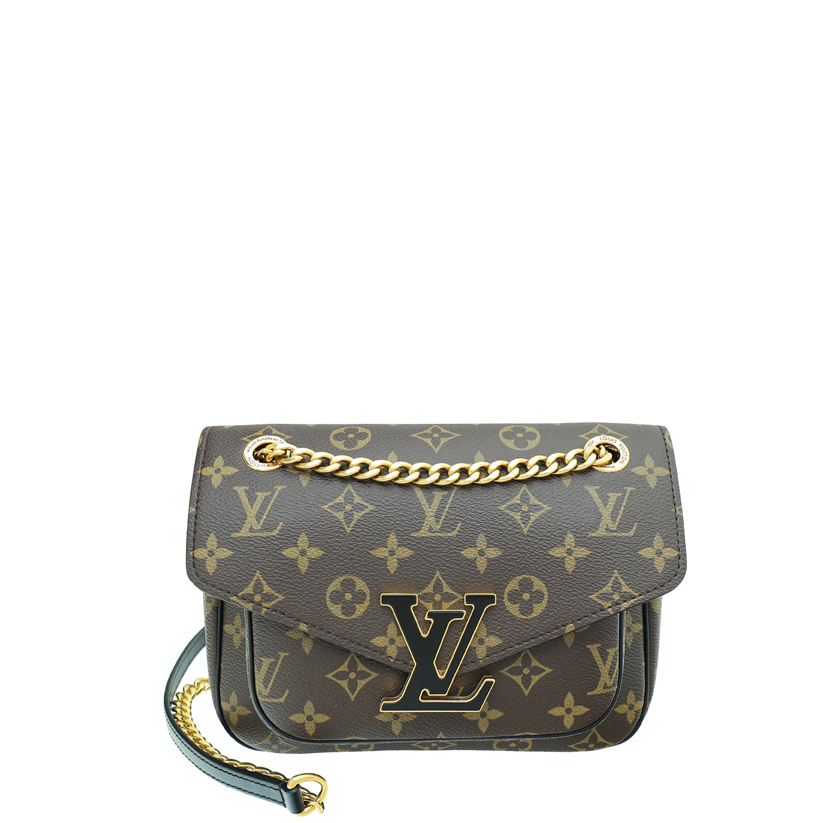 Louis Vuitton Monogram Black Passy NM Bag