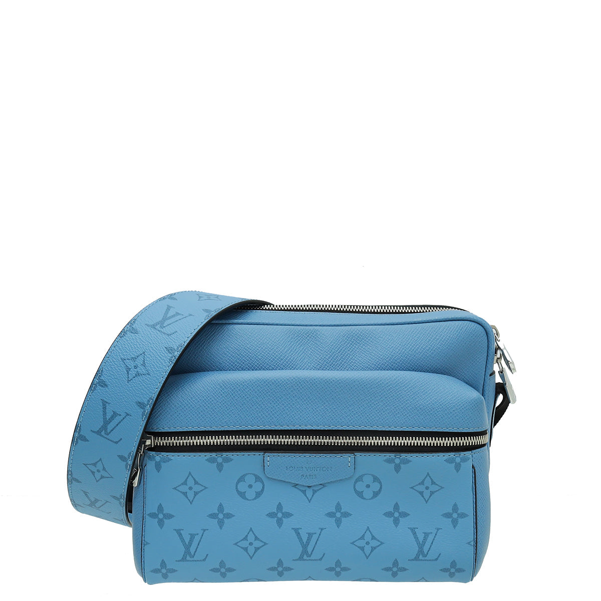 Louis Vuitton Light Blue Taigarama Outdoor Messenger Bag