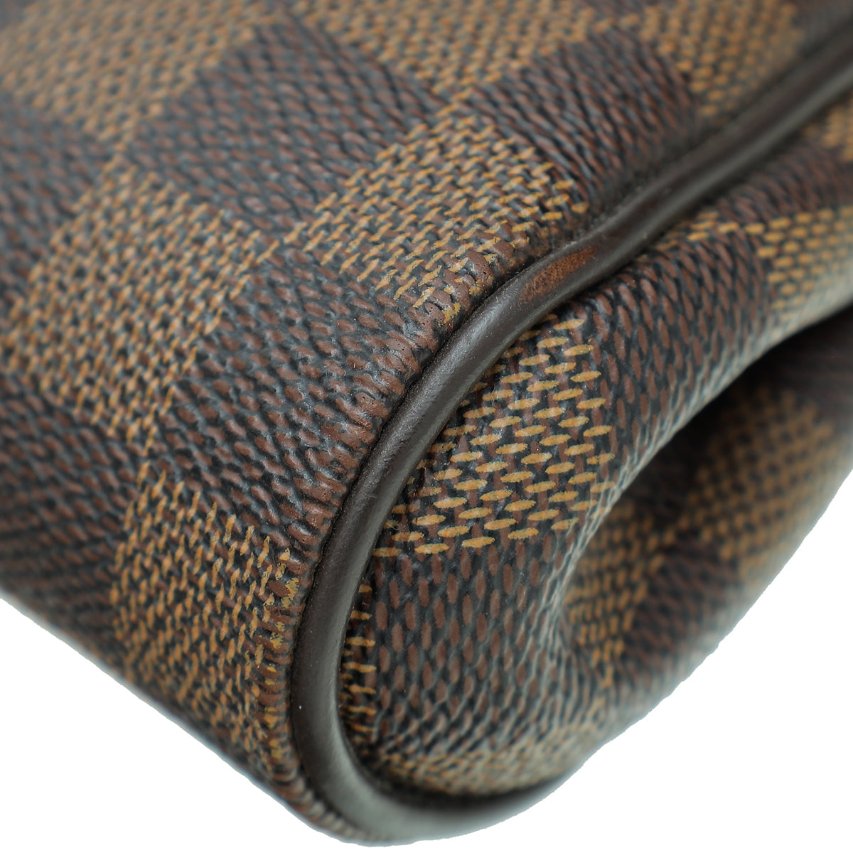 Louis Vuitton Damier Ebene Eva Clutch Bag