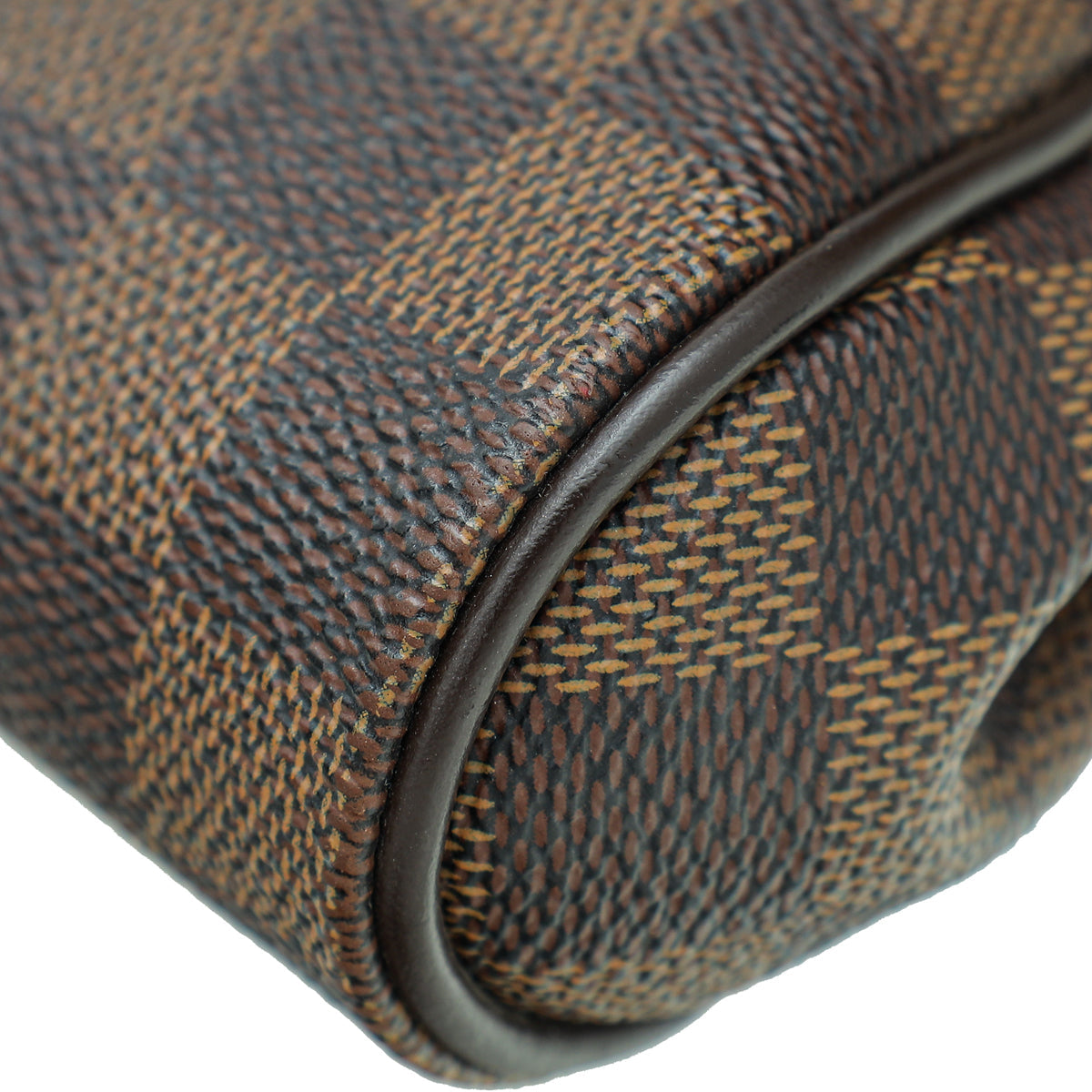 Louis Vuitton Damier Ebene Eva Clutch Bag