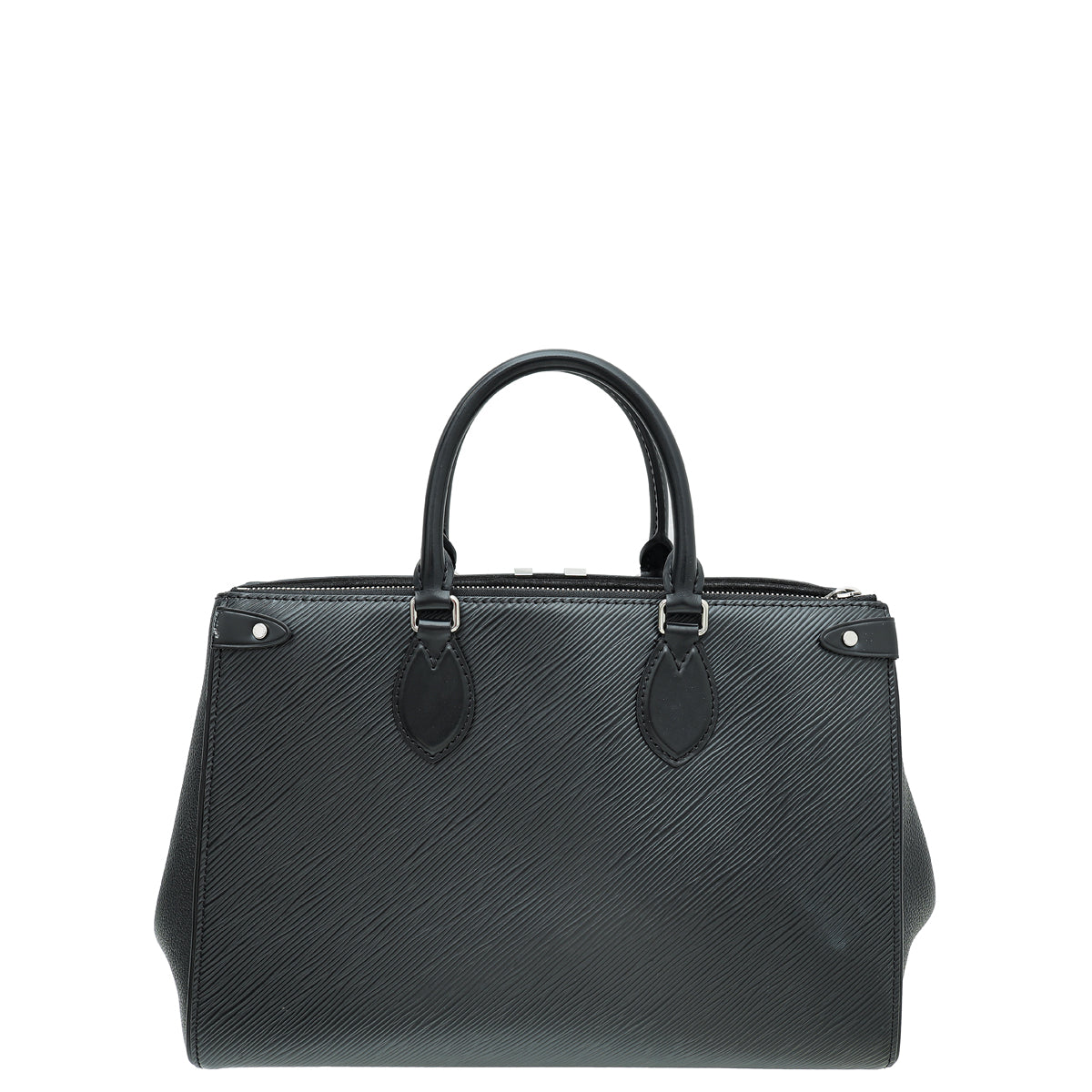 Louis Vuitton Black Grenelle MM Tote Bag