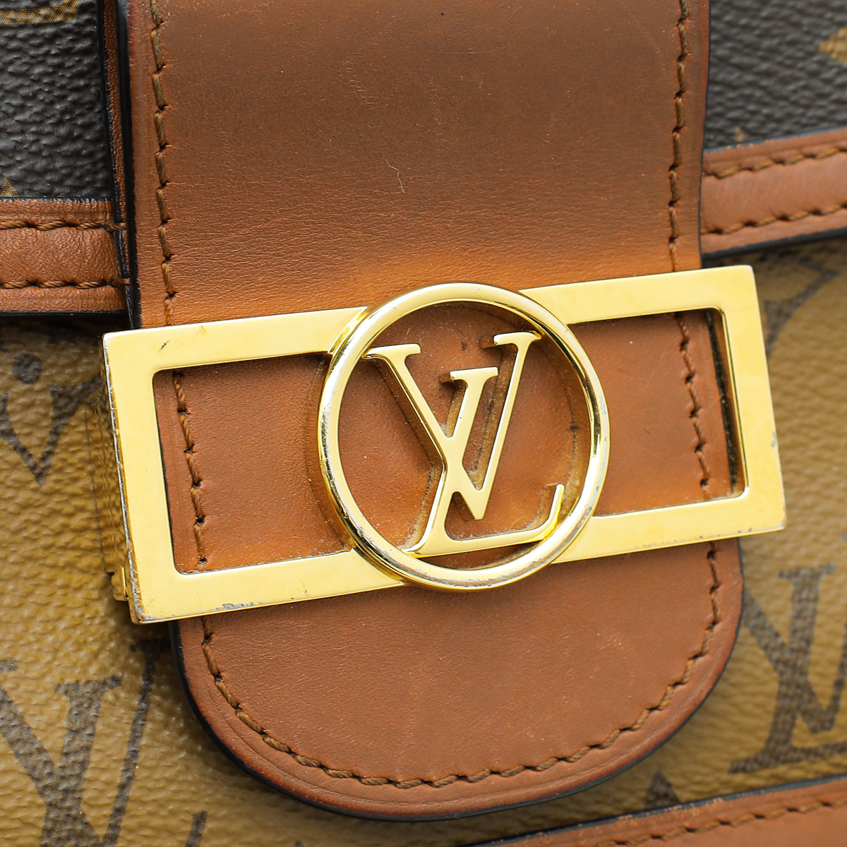 Louis Vuitton Monogram Reverse Dauphine Mini Bag