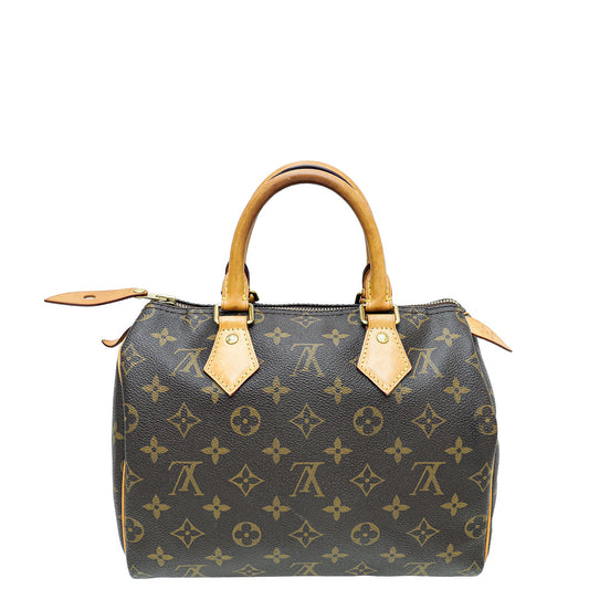 Louis Vuitton Monogram Speedy 25 Bag