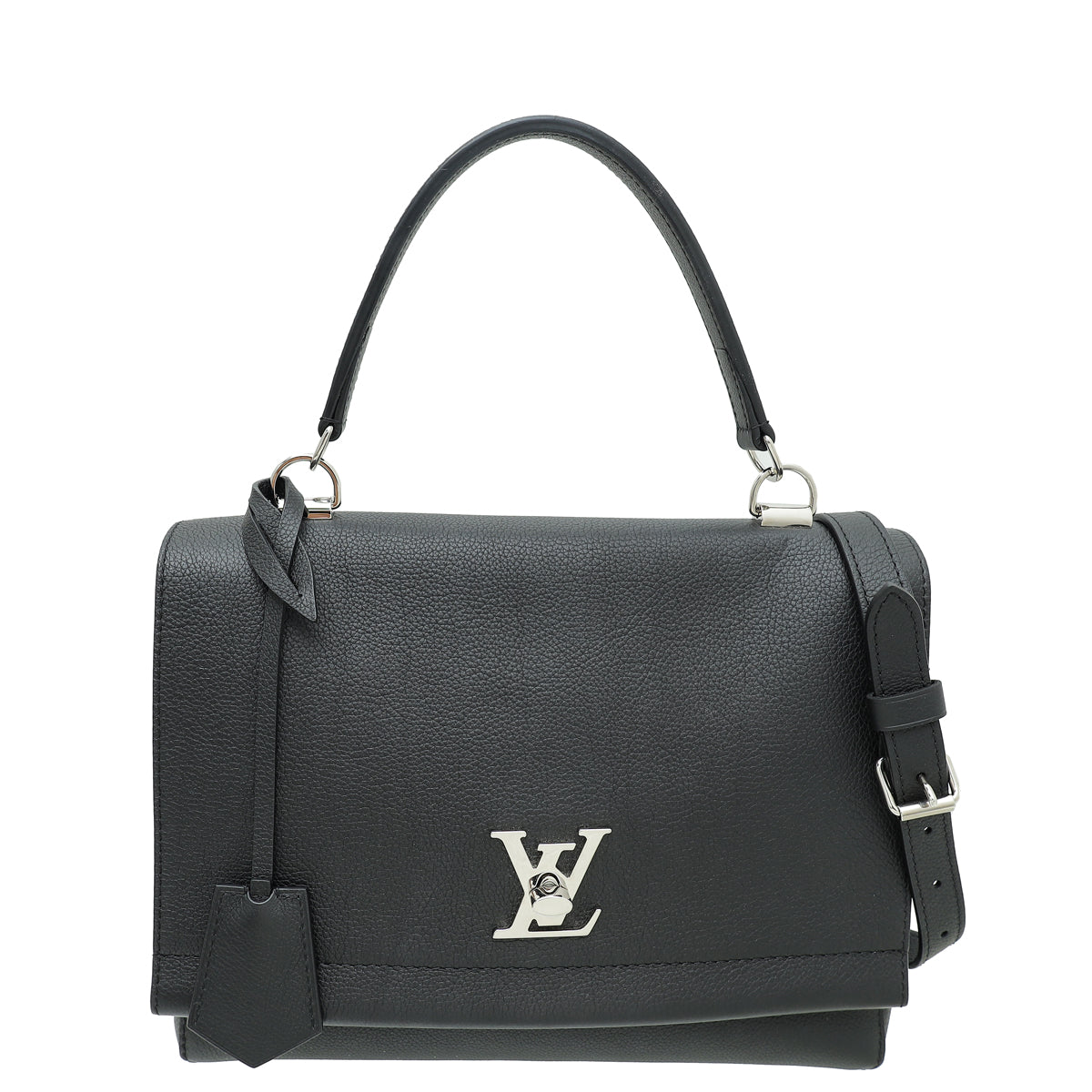 Louis Vuitton Black Lockme II Top Handle Bag