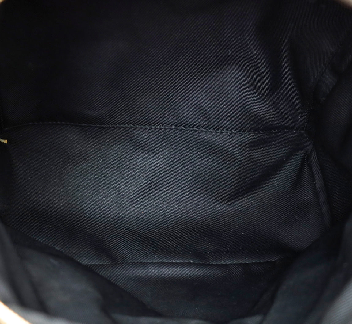 Louis Vuitton Monogram Black Palm Spring MM BackPack Bag