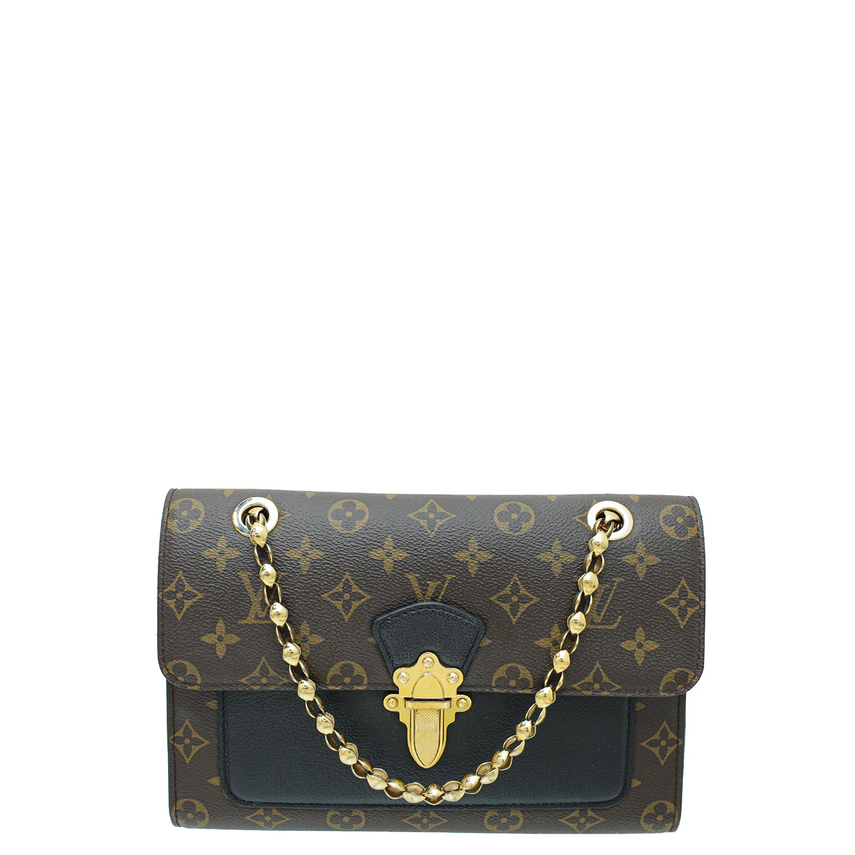 Louis Vuitton Monogram Black Victoire Bag