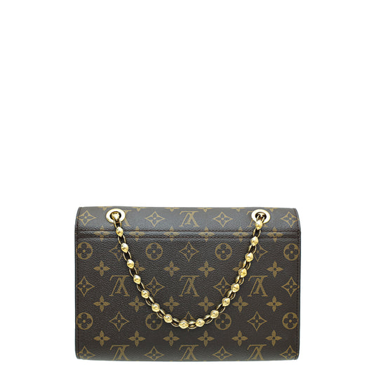 Louis Vuitton Monogram Black Victoire Bag