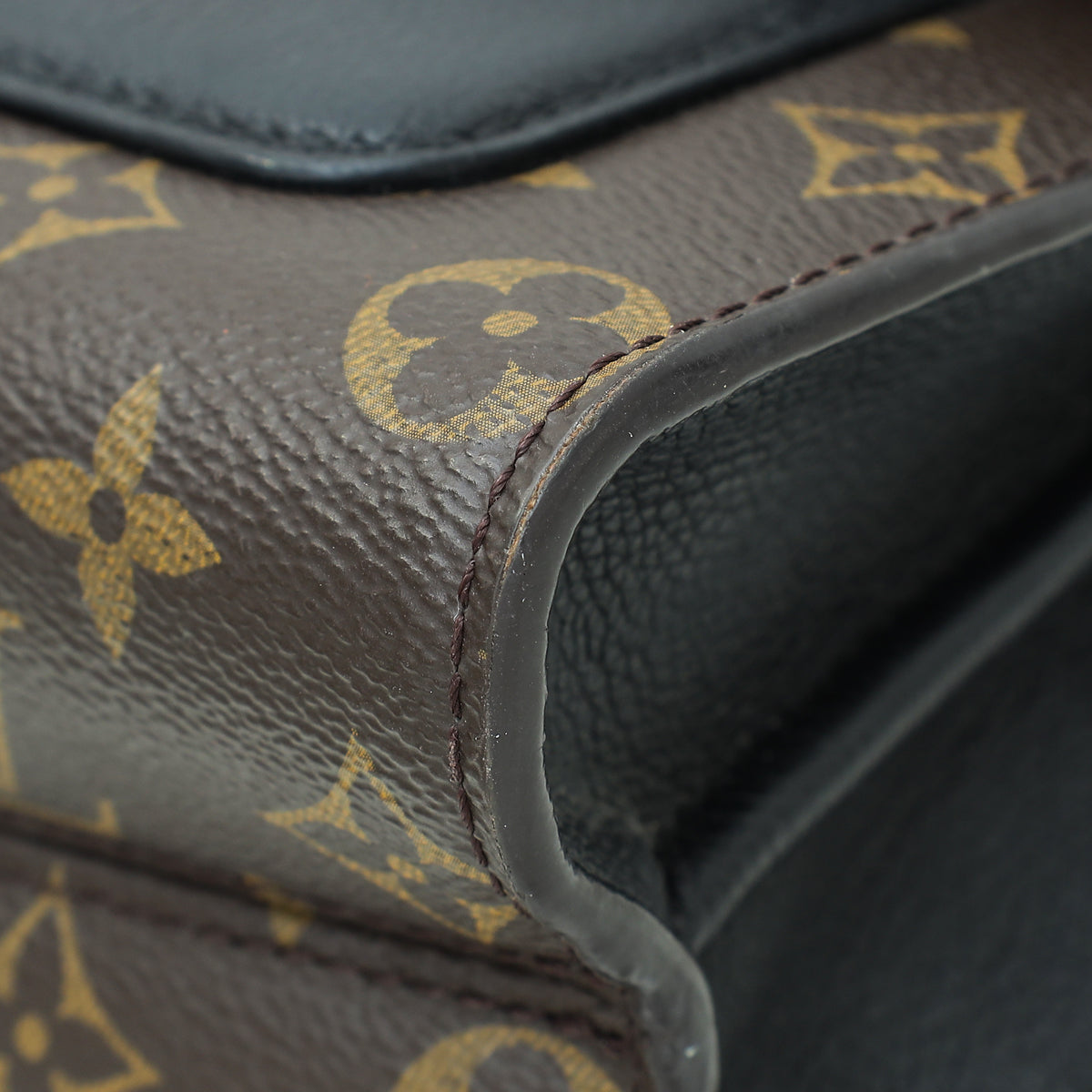 Louis Vuitton Monogram Black Victoire Bag