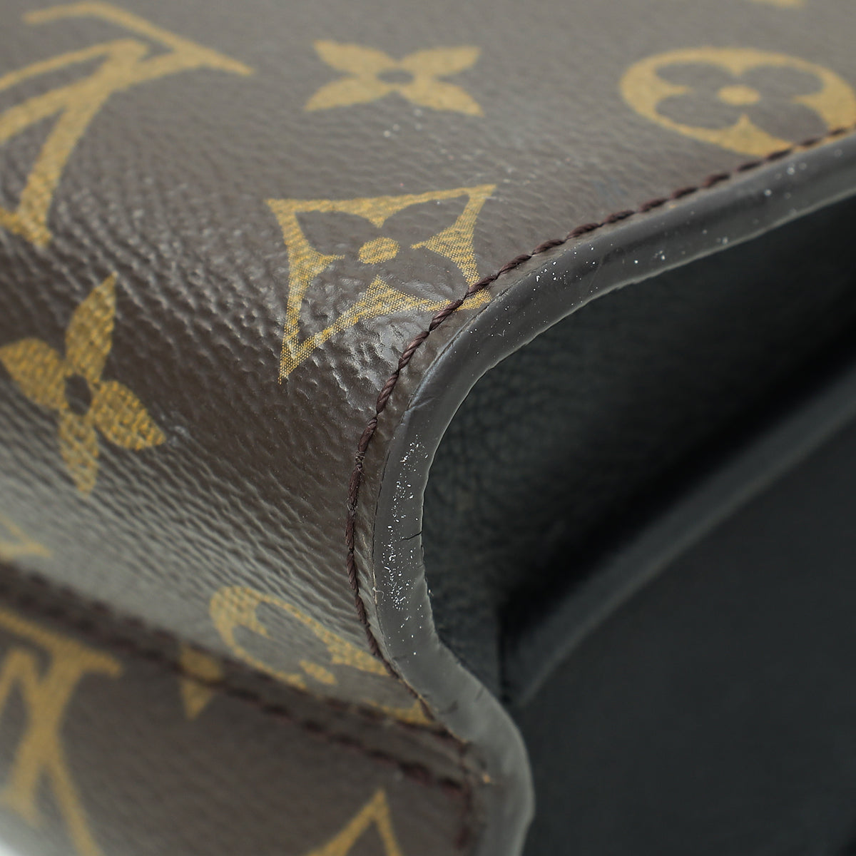 Louis Vuitton Monogram Black Victoire Bag