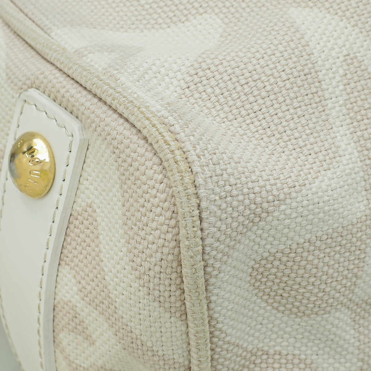 Louis Vuitton Cream Tahitienne Cabas PM Bag